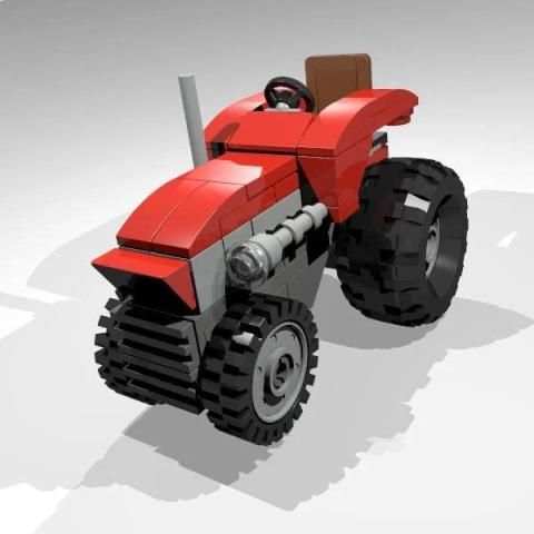 Bricks Instruction Tractor with trailer screenshot 3