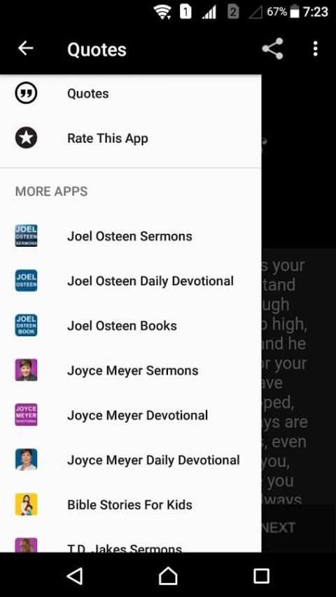 Joel Osteen Quotes screenshot 1