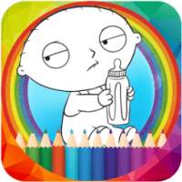 How To Color Stewie Grifin Game on 9Apps