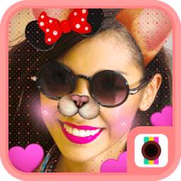 Doggy Face Camera-Funny Cute Doge Motion Stickers