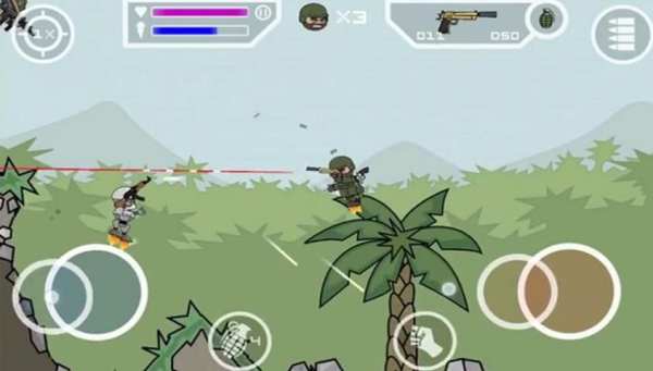 New Doodle Army 2 Mini Militia Cheat screenshot 1