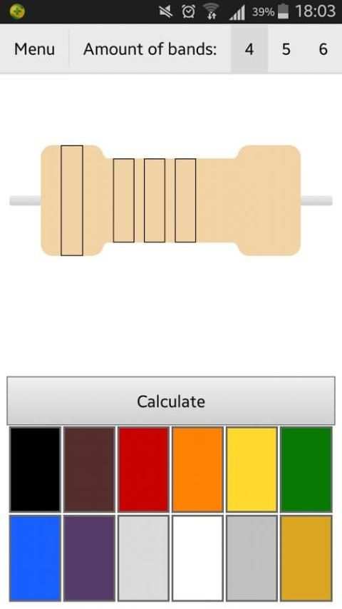 Resistor Color Code स्क्रीनशॉट 2
