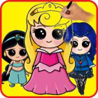 comment dessiner disney princess on 9Apps