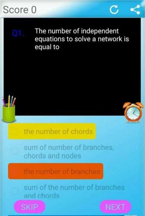 Electrical Engineering Network Analysis 2 تصوير الشاشة