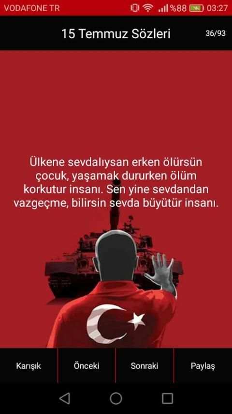 15 Temmuz Sözleri screenshot 3