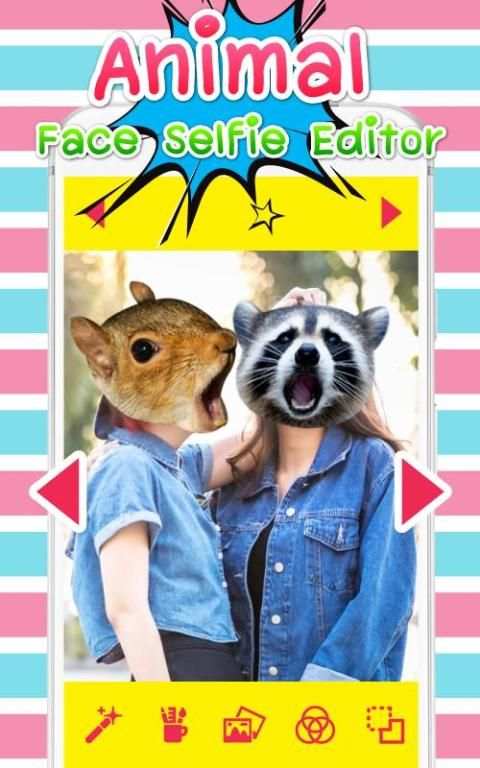 Animal Face Selfie Editor & Stickers εїз screenshot 1