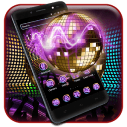 ikon disco Light Night Theme