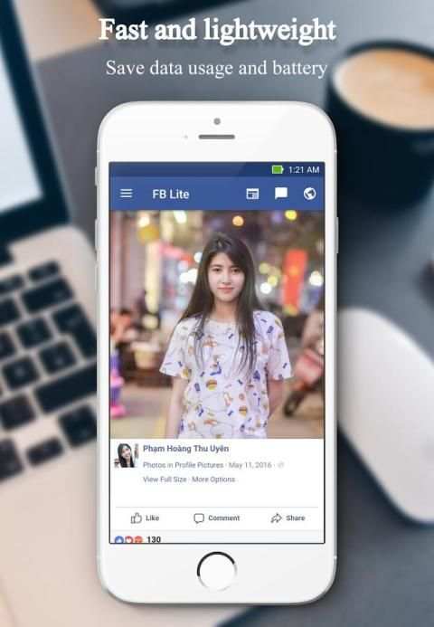 Lite for Facebook स्क्रीनशॉट 6