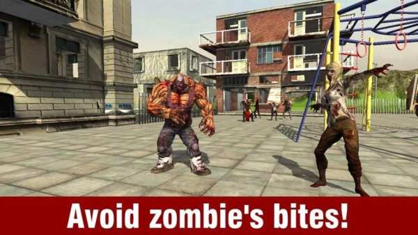 Zombie Apocalypse: Dead War 3D screenshot 2