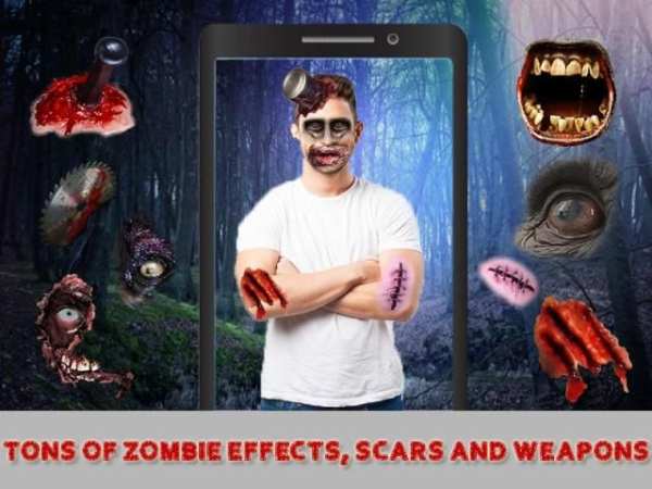 Zombie Photo Editor-Zombify Yourself app 2017 screenshot 1