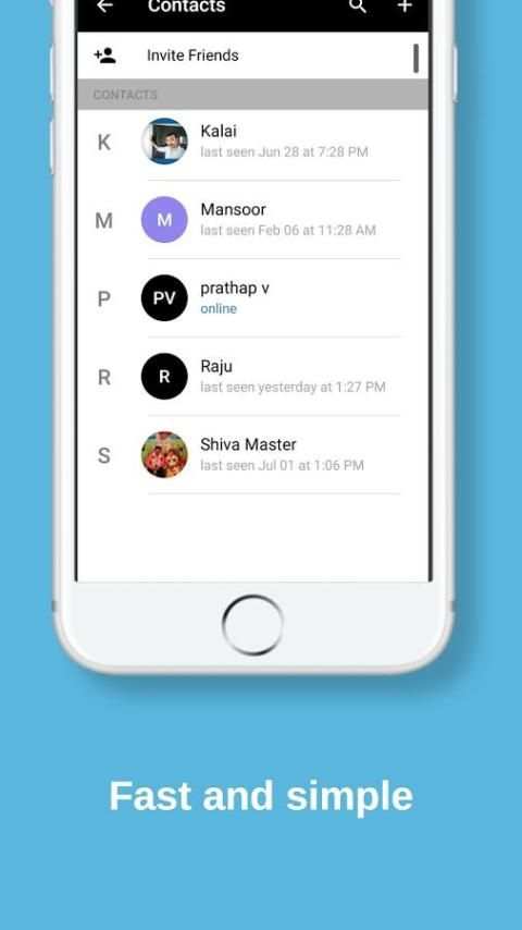 Talk Messenger скриншот 2