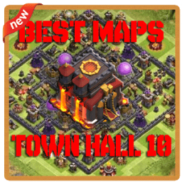 Best Maps COC Town Hall 10 आइकन