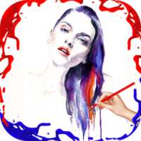 Watercolor - pencil sketch on 9Apps