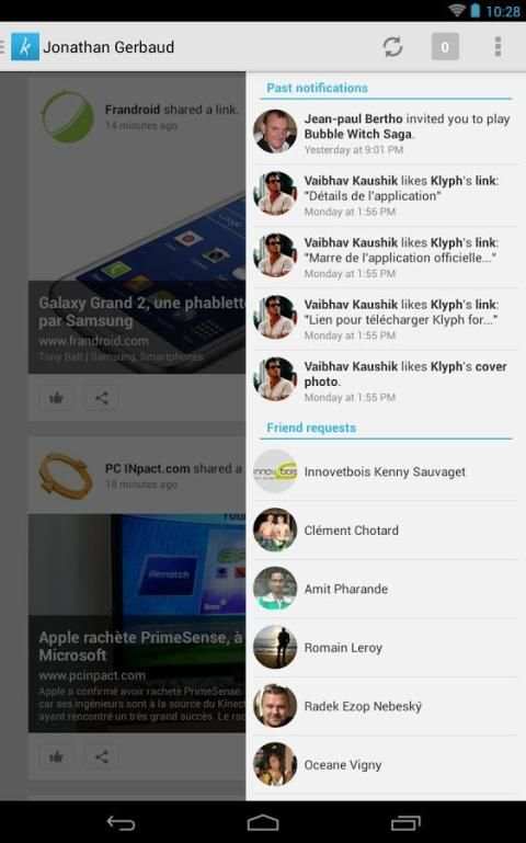 Klyph for Facebook screenshot 7