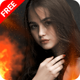 ikon Fire Effect Photo Maker