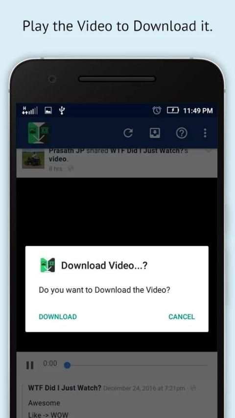 Video & Photo Downloader for Facebook screenshot 2