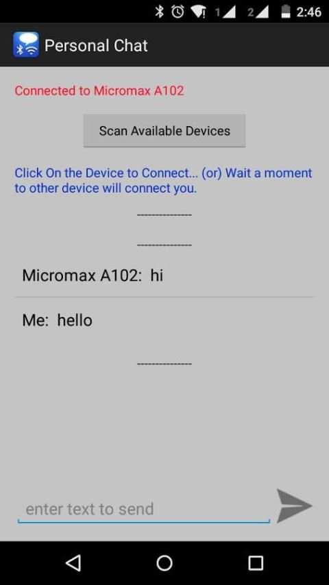 BT Messenger screenshot 5