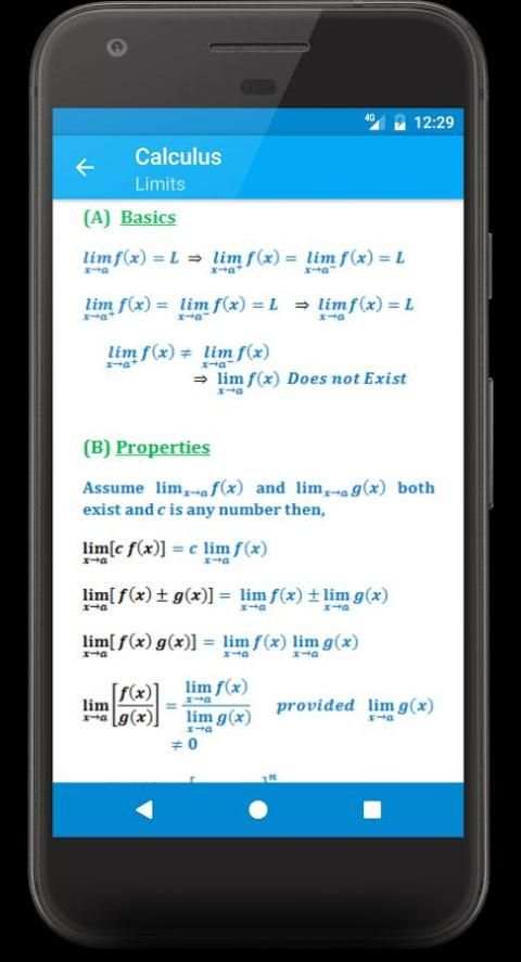 Maths Formulas скриншот 16