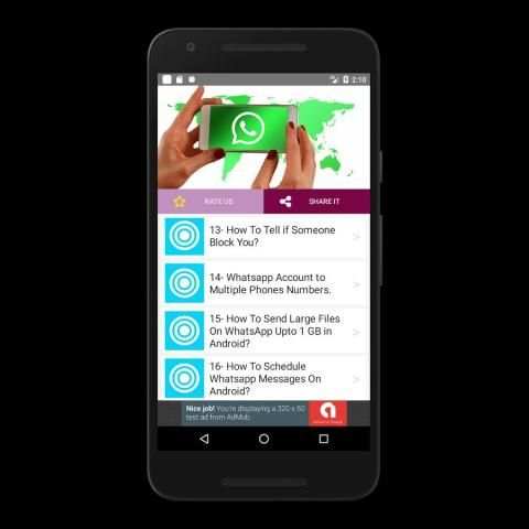 Update for WhatsApp Guide - Tips and Tricks скриншот 2