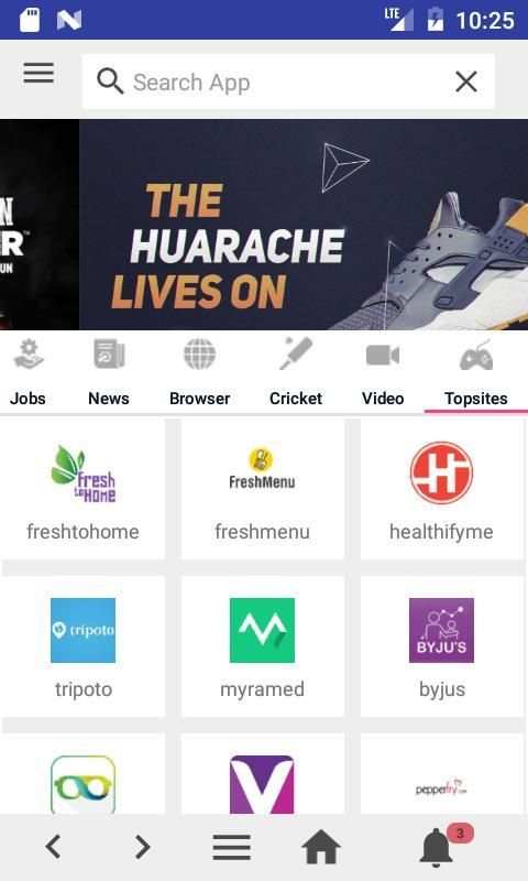 Micro Browser - all apps in one app скриншот 2