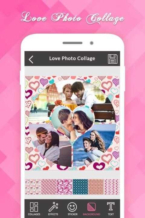 Love Collage - Photo Editor скриншот 2