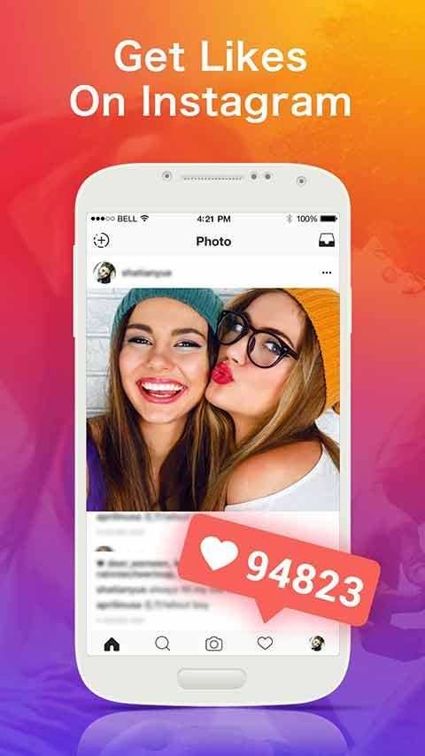 1000 Likes- Get Likes for Instagram screenshot 1