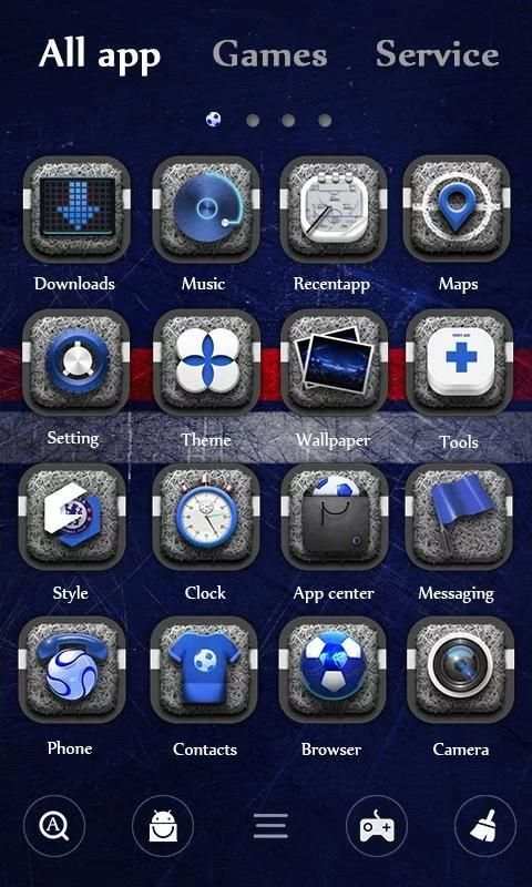 Sharp Fight Go Launcher Theme 3 تصوير الشاشة