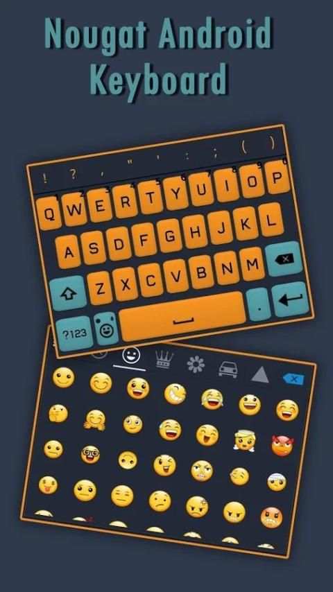 Nougat Android Keyboard screenshot 5