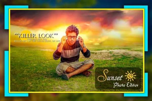 Sunset Photo Editor HD 5 تصوير الشاشة