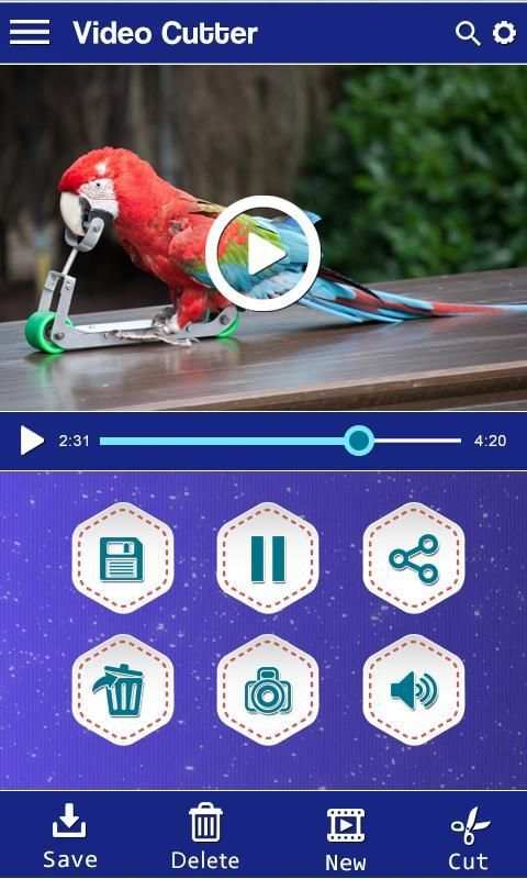 Video Cutter स्क्रीनशॉट 2