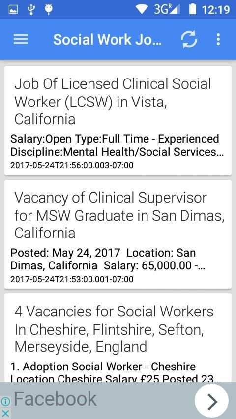 Social Work Jobs screenshot 6