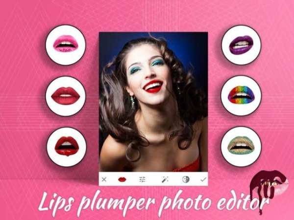 Lips plumper photo editor скриншот 3