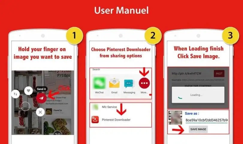 Pinsave - Image Downloader for Pinterest screenshot 3