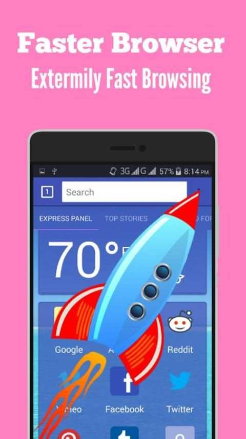 Penguin Browser 4G screenshot 9