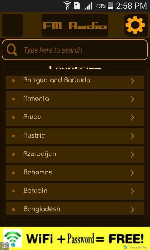 FM Radio App 8 تصوير الشاشة