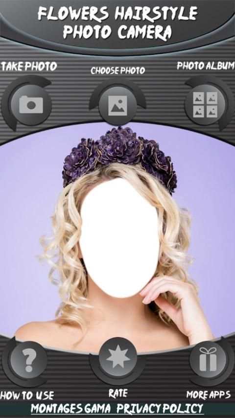 Bunga gaya rambut kamera foto screenshot 6