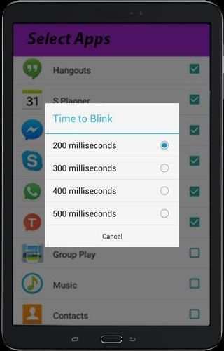 Notification Flashlight स्क्रीनशॉट 2
