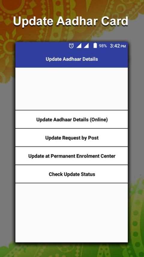 Fake Adhar Card Maker : Online Aadhar Card Update 3 تصوير الشاشة