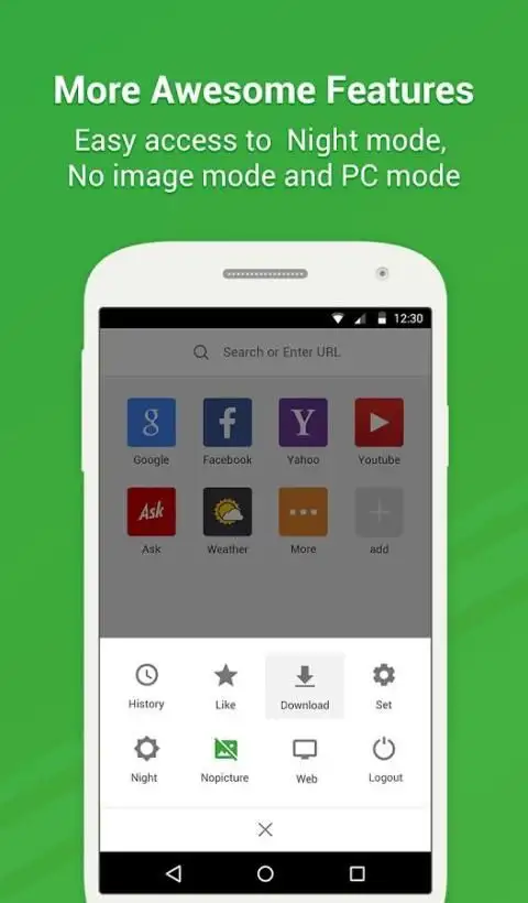 VC Browser - Download Faster screenshot 1