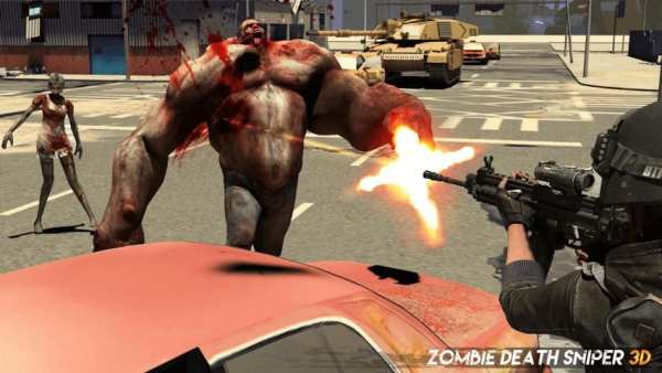 Zombie Death Sniper 3D screenshot 2