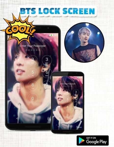 BTS lock screen screenshot 2