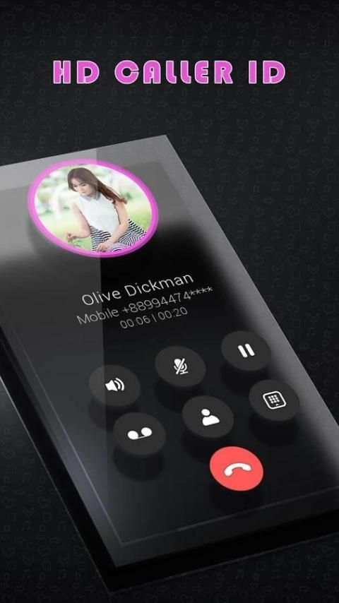 HD Caller Id PCI Theme screenshot 2