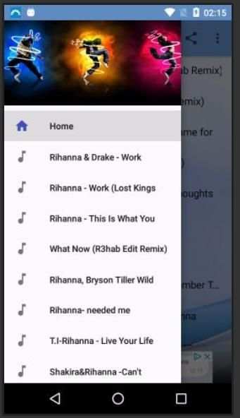 Rihanna MP3 скриншот 3