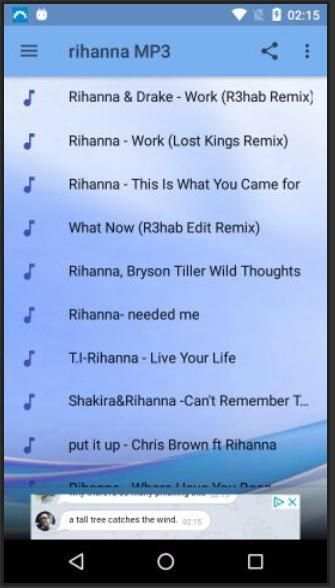 Rihanna MP3 скриншот 2