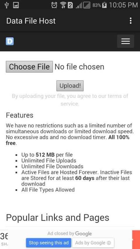 Data File Host screenshot 1
