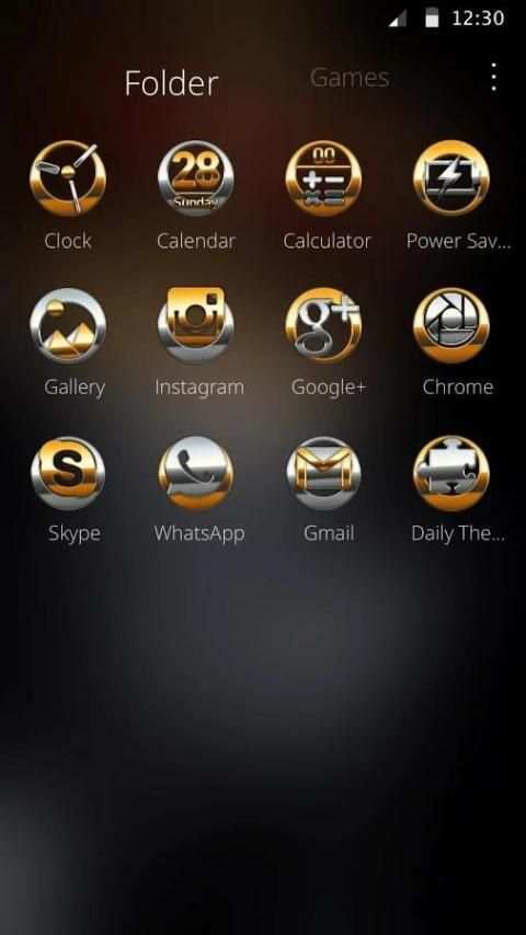 King n Queen gold Silver Theme скриншот 6