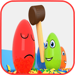Яйца сюрпризом Учим цвета Surprise eggs icon