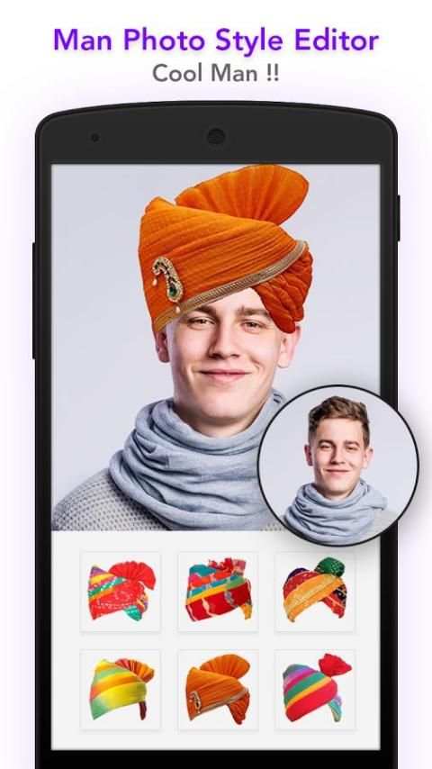 Turban Photo Editor स्क्रीनशॉट 2