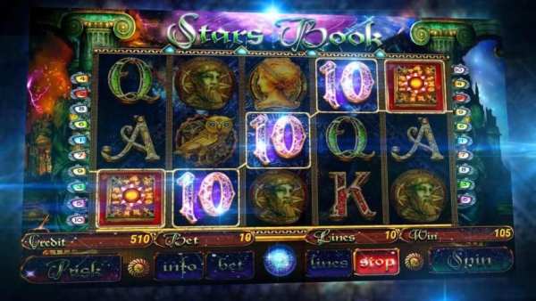 Stars Book slot screenshot 4