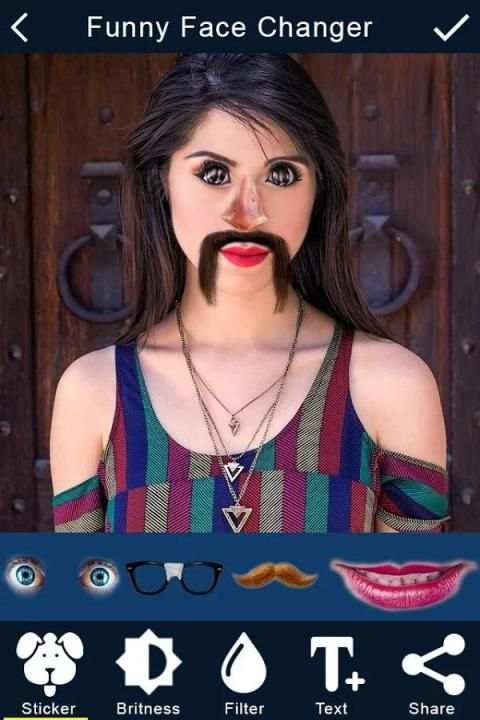 Funny Face Maker : Photo Editor 6 تصوير الشاشة